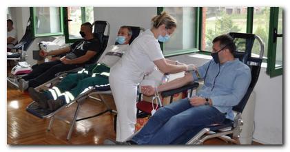 Na dobrovoljnu akciju davanja krvi u organizaciji Crvenog krsta Beočin - Učešće uzelo 27 Beočinaca 