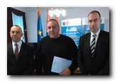 Potpredsednik Pokrajinske vlade AP Vojvodine Đorđe Milićević uručio ugovore o dodeli bespovratnih sredstava