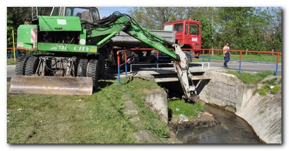 Pročišćavanje vodotoka drugog reda – Kozarski potok Beočin