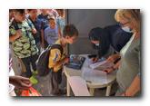 Podeljen školski pribor Romima koji pohađaju beočinske osnovne škole