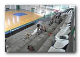 Zamena oštećenih stolica u Sportskom centru Beočin