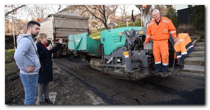 Završetak radova na asfaltiranju na Planti