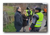 Čišćenje deponije u ulici Nikole Tesle u Beočinu