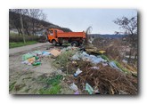 Čišćenje deponije u ulici Nikole Tesle u Beočinu