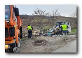 Čišćenje deponije u ulici Nikole Tesle u Beočinu