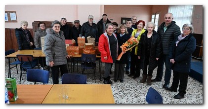 Uručena donacija „Opštinskom udruženju penzionera Beočin“