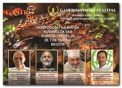 „GASTROMEET FEST“ za vikend u Beočinu