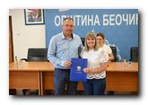 Uručeni ugovori u finansiranju rada udruženja iz oblasti kulture, obrazovanja i umetnosti kao i ugovori u finansnjiranju projekata crkava i verskih zajednica na teritoriji opštine Beočin