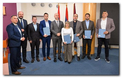 Podrška sekretarijata za privredu i turizam Opštini Beočin - potpisan ugovor o finansiranju izrade projektno tehničke dokumentacije za uređenje beočinskog Parka heroja