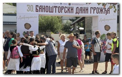 Otvoreni jubilarni 30. „Banoštorskih dana grožđa“